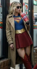 Milly Alcock Supergirl Kara Zor El Coat